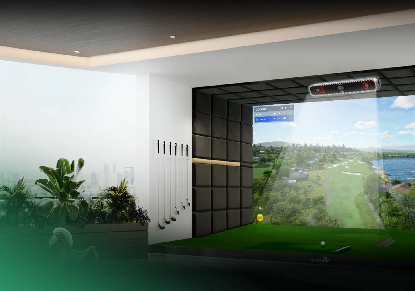 GOLFJOY Rigel 3 Overhead Launch Monitor