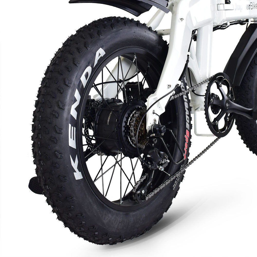Defiant Fat Tire Folding Electric Bike by Jupiter Bike