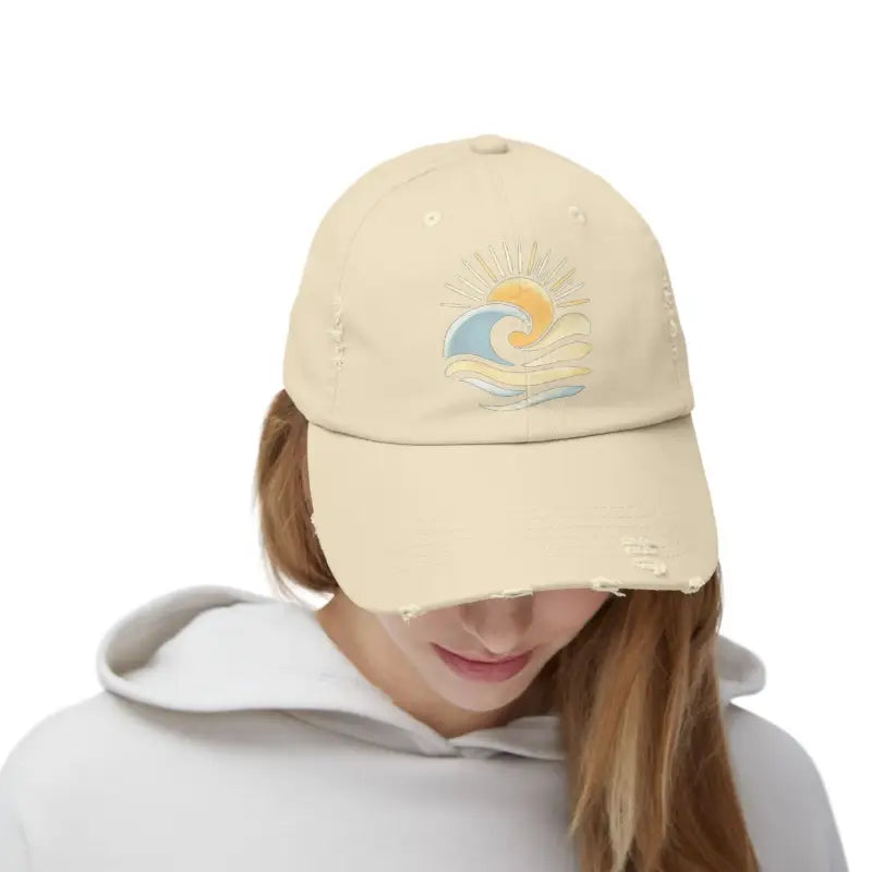 Ocean State Styles Baseball Cap Sun Wave Graphic Edition
