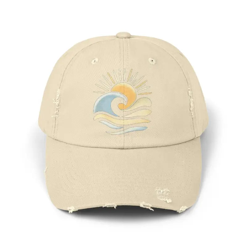 Ocean State Styles Baseball Cap Sun Wave Graphic Edition