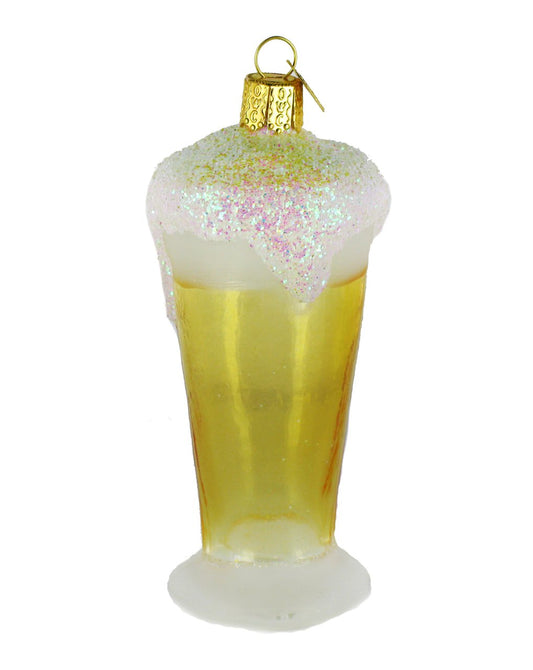 Old World Christmas Glass Of Beer Ornament