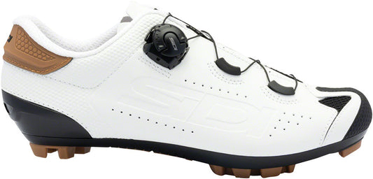 SIDI Dust Gravel Shoes - Men's White/Black 45
