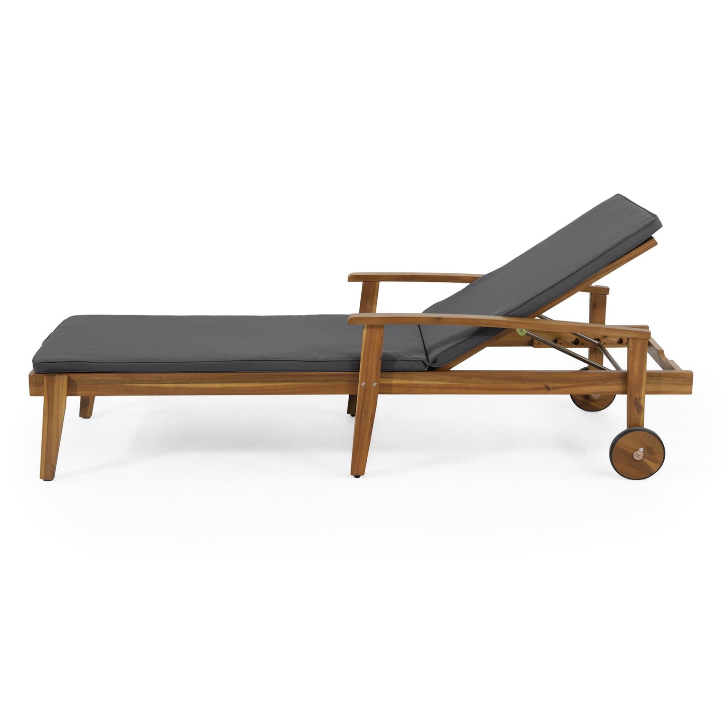 Jason Chaise Lounge Adjustable Acacia Wood Outdoor Furniture