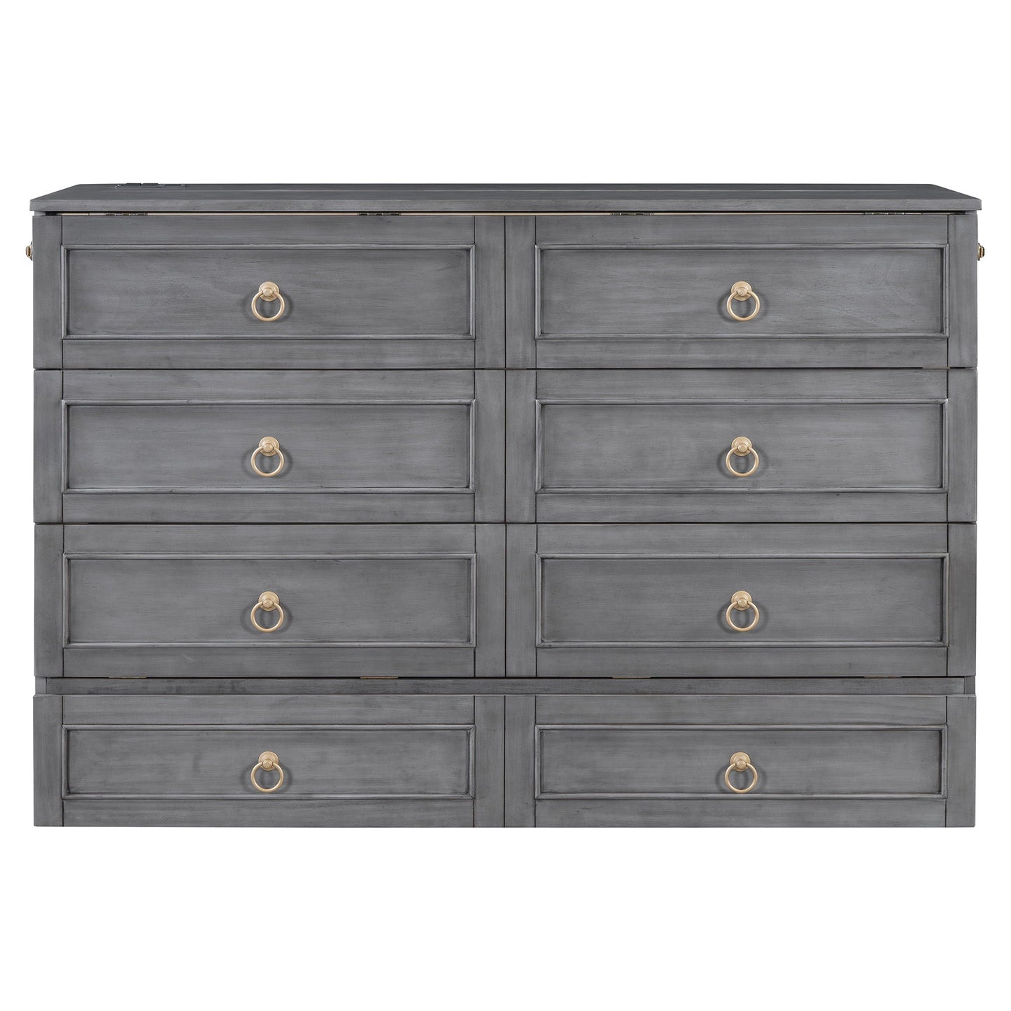 Murphy Bed With Large Drawers And Stylish Design