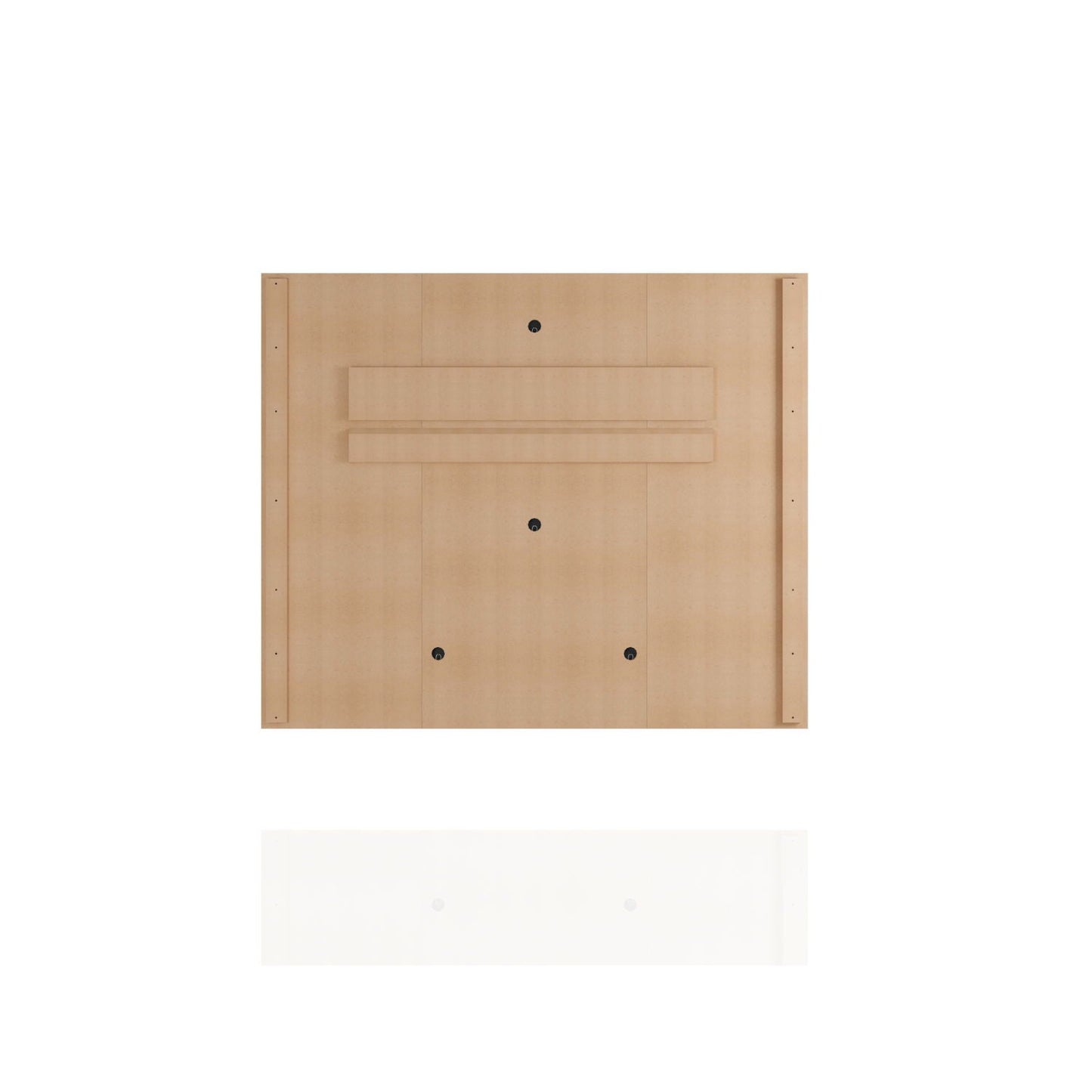 Plaza - TV Panel With Decorative Shelves