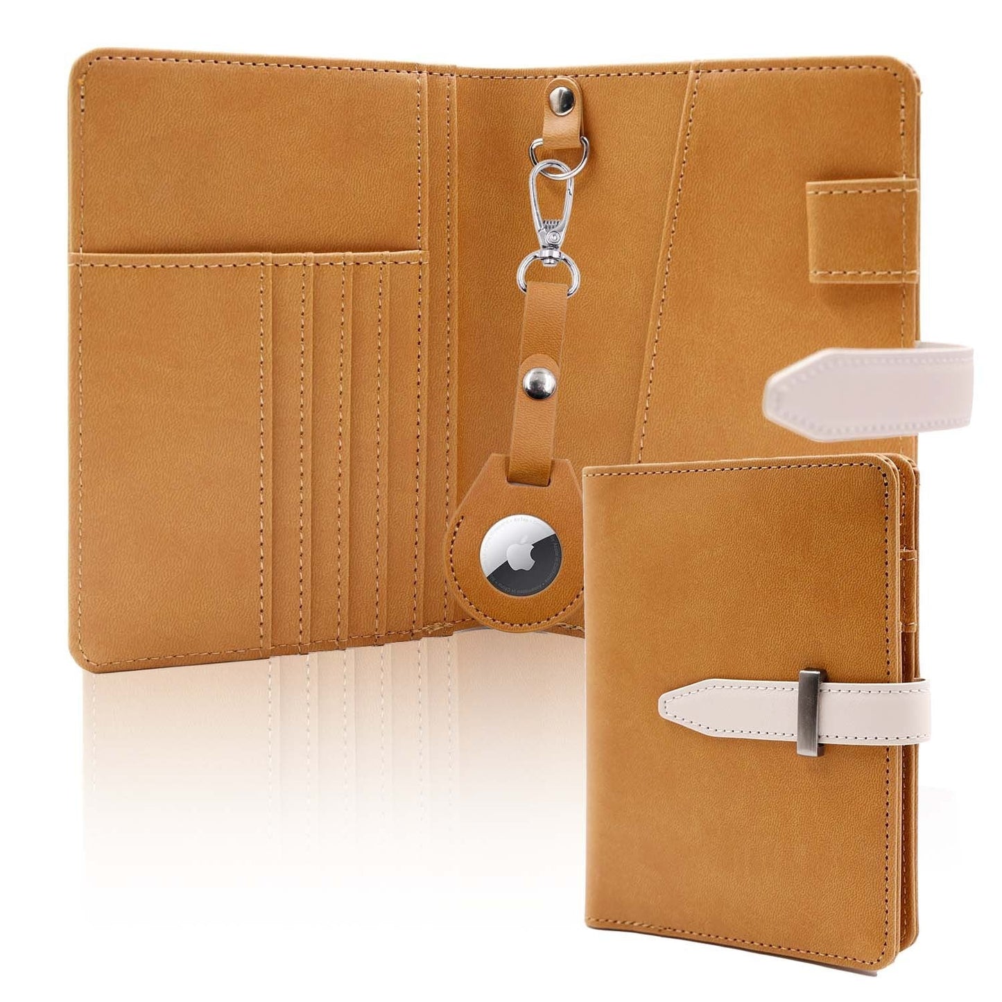 Travel Abroad Certificate Card Holder Ticket Clip