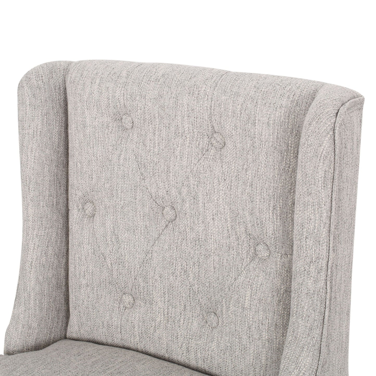 Vienna Contemporary Fabric Tufted & Wingback Counter Stools (Set of 2)