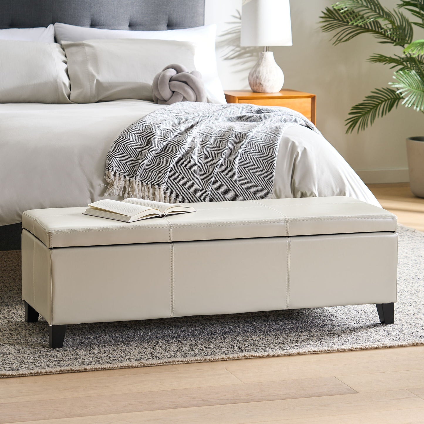 Glouster Contemporary Storage Ottoman