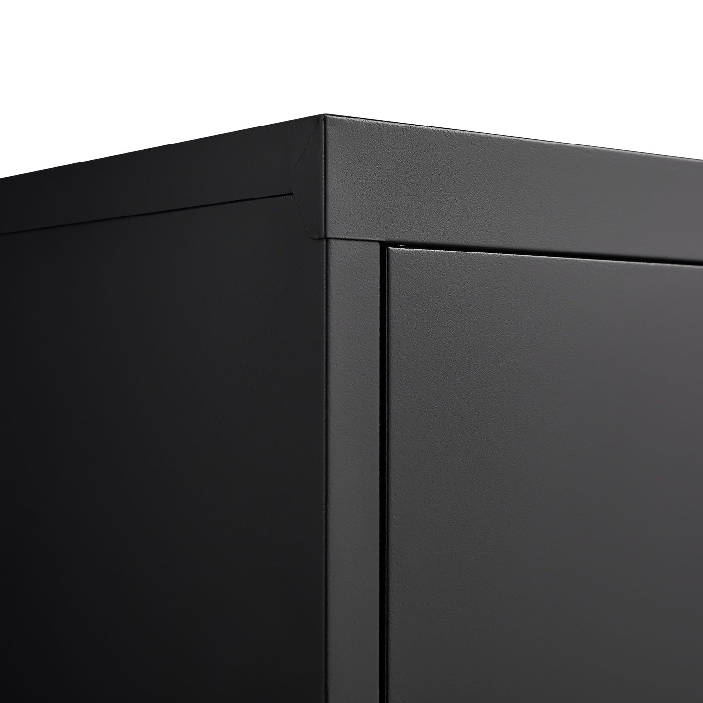 Metal Storage Cabinet With Locking Doors And Adjustable Shelf, Folding Filing Storage Cabinet, Folding Storage Locker Cabinet For Home Office, School, Garage