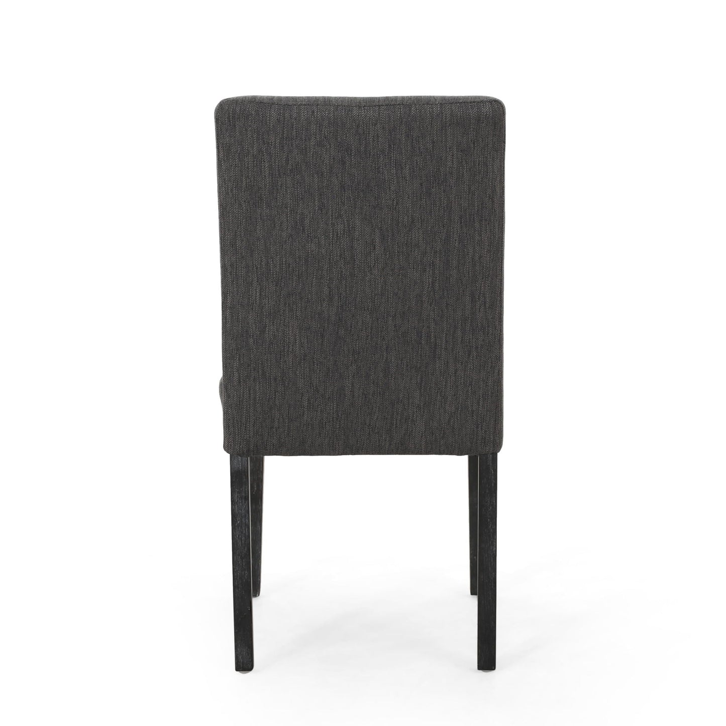 Contemporary Dining Chair with Upholstered Seating and Tapered Legs