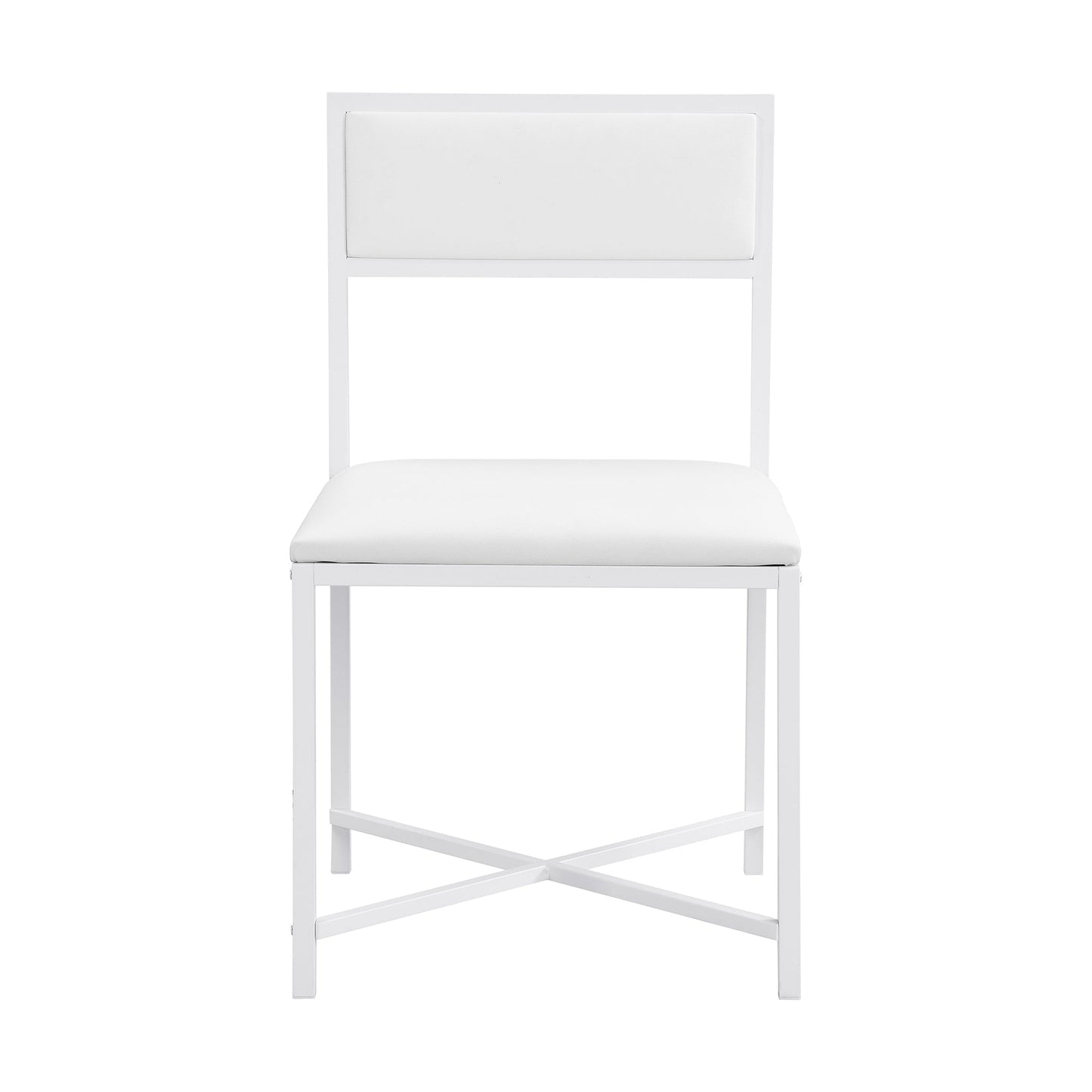 TOPMAX Modern Compact 63-inch 5-Piece Extendable Dining Table Set