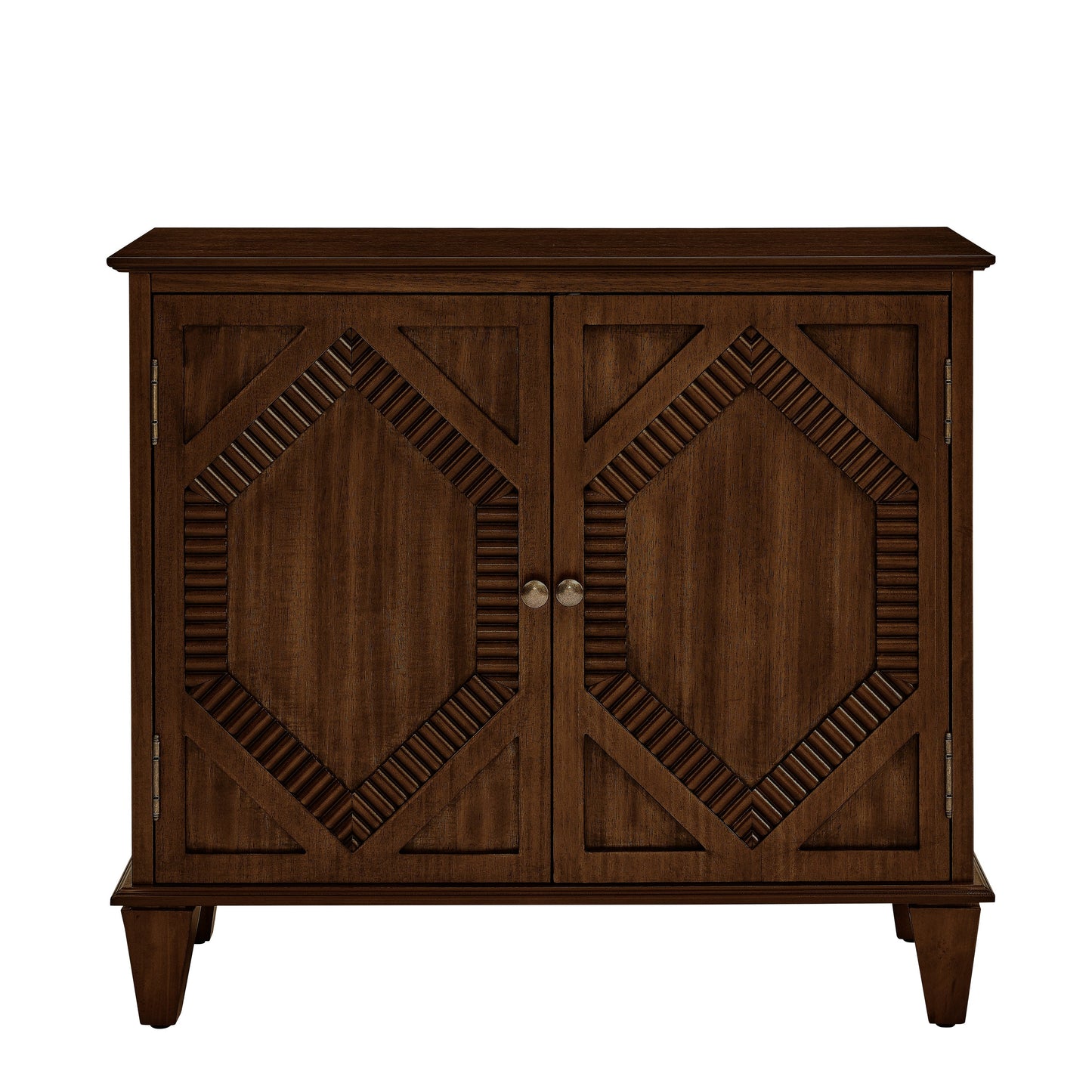 33.6' Retro Wooden Sideboard Buffet Cabinet with Storage