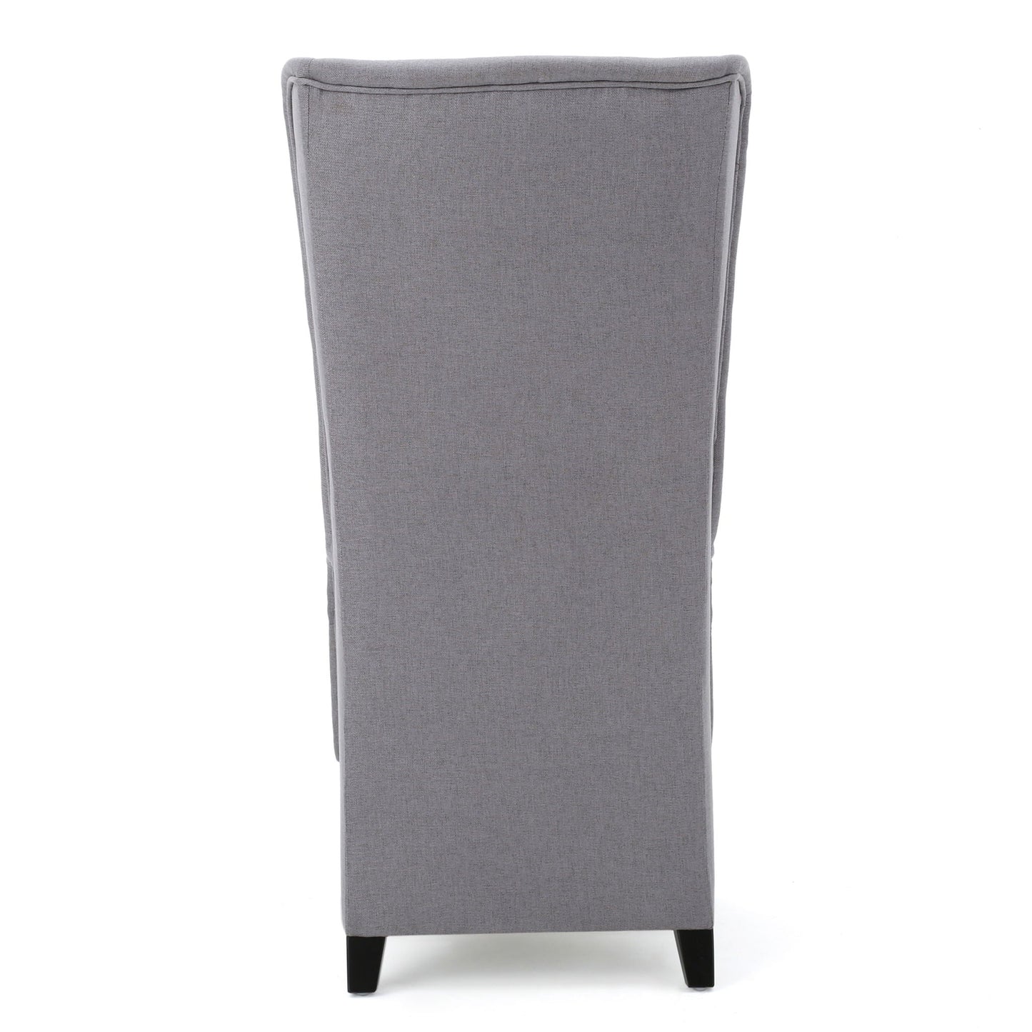 Alight Upholstered Dining Chair With High Back And Birch Wood Legs (Set of 2)