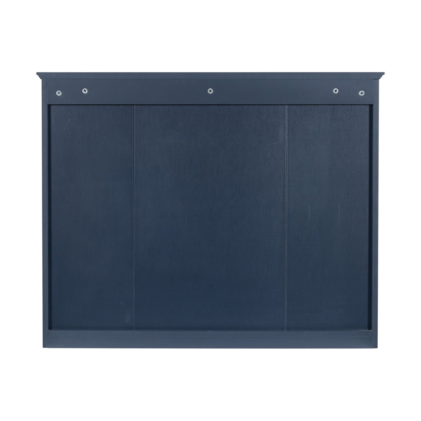 Wall Mounted Medicine Cabinet With Mirror, Storage Cabinet Featuring 6 Open Shelves And Adjustable Interior