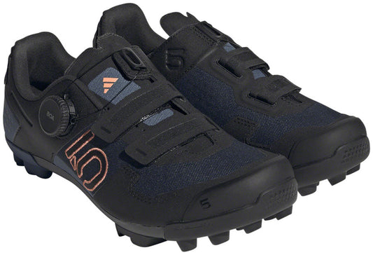 Five Ten Kestrel BOA Mountain Clipless Shoes - Women's Legend Ink/Core BLK/Coral Fusion 9