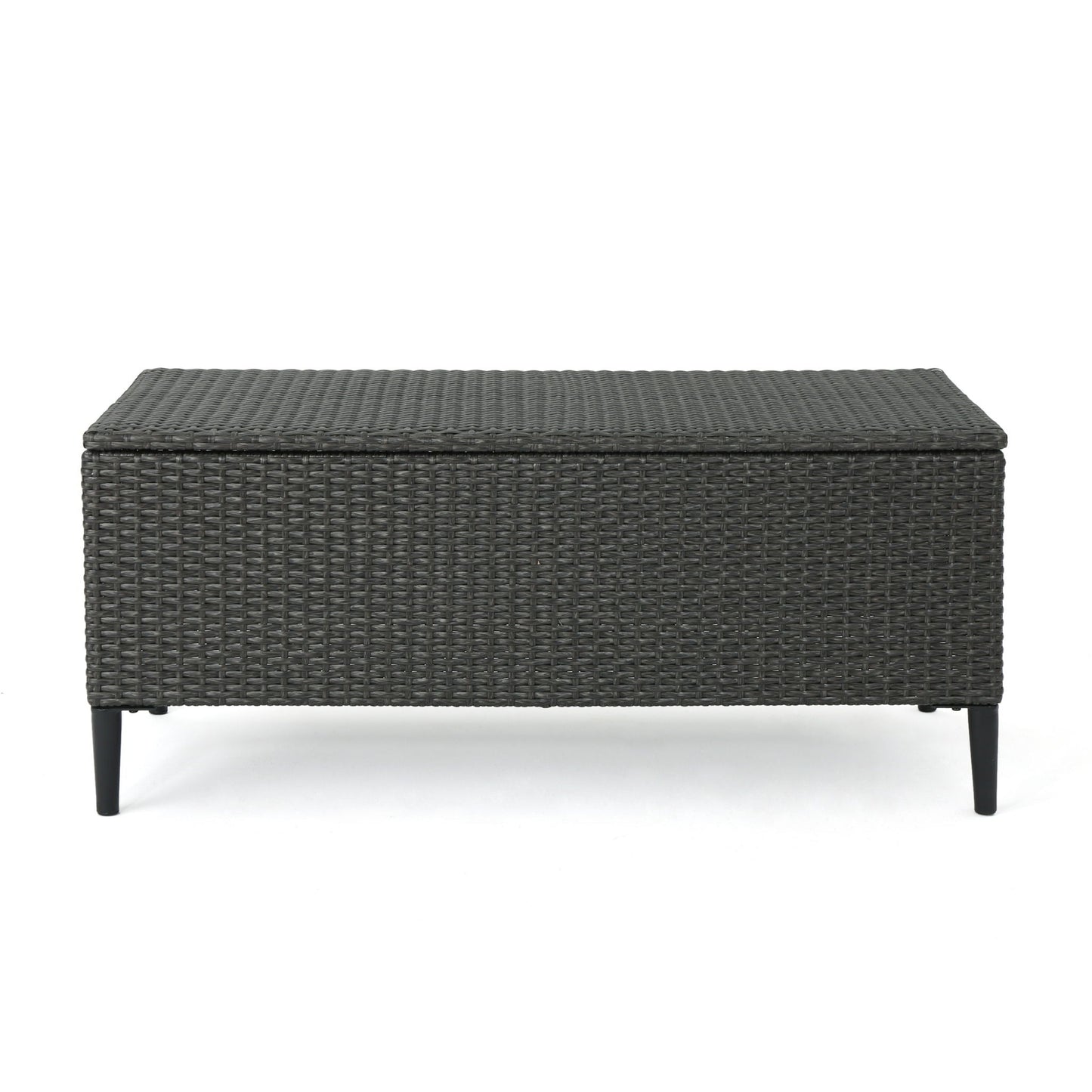 Rupert Storage Unit Resin Wicker Outdoor