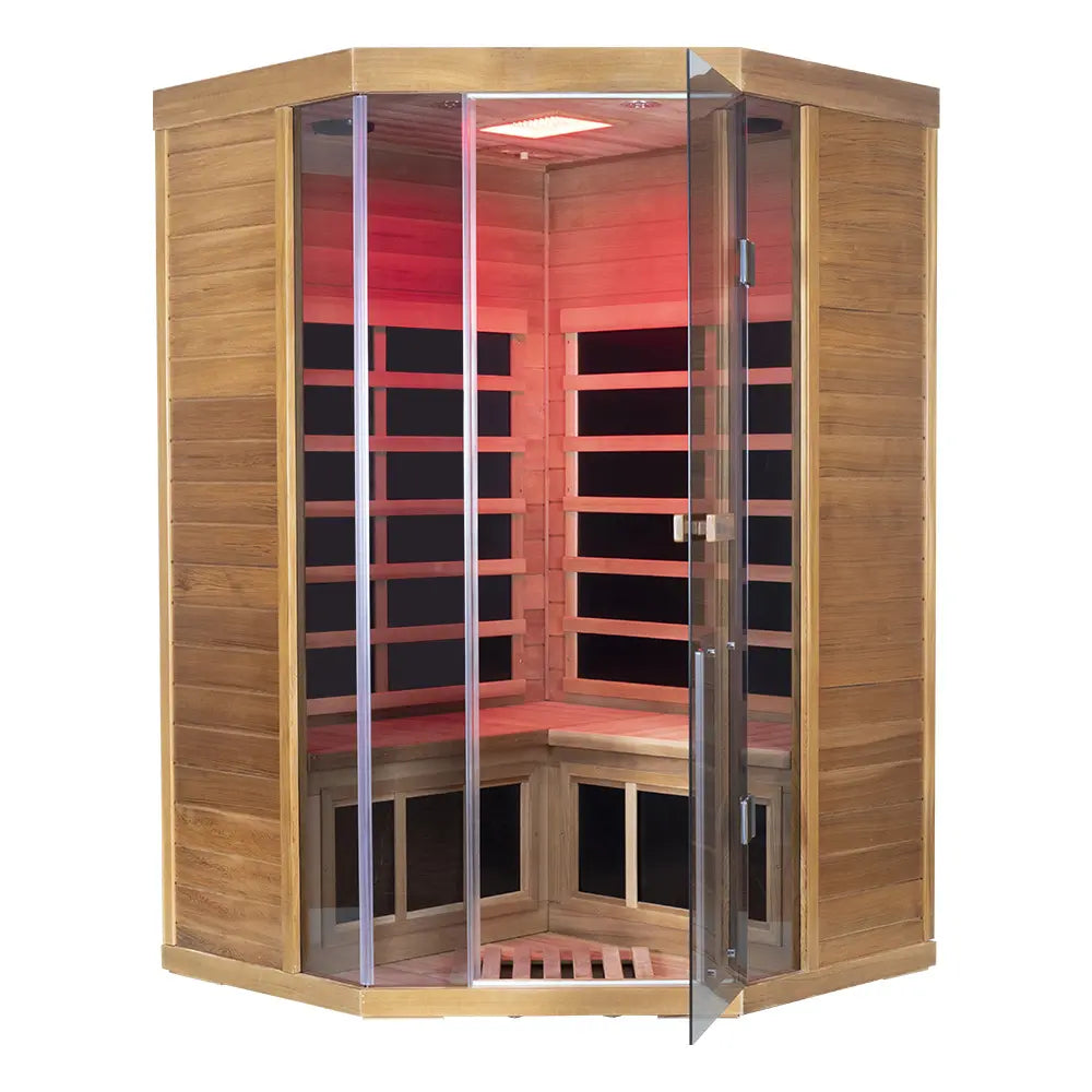 Wizzisauna SR07 2 Person Far Infrared Sauna Red Cedar *Pre-Order*