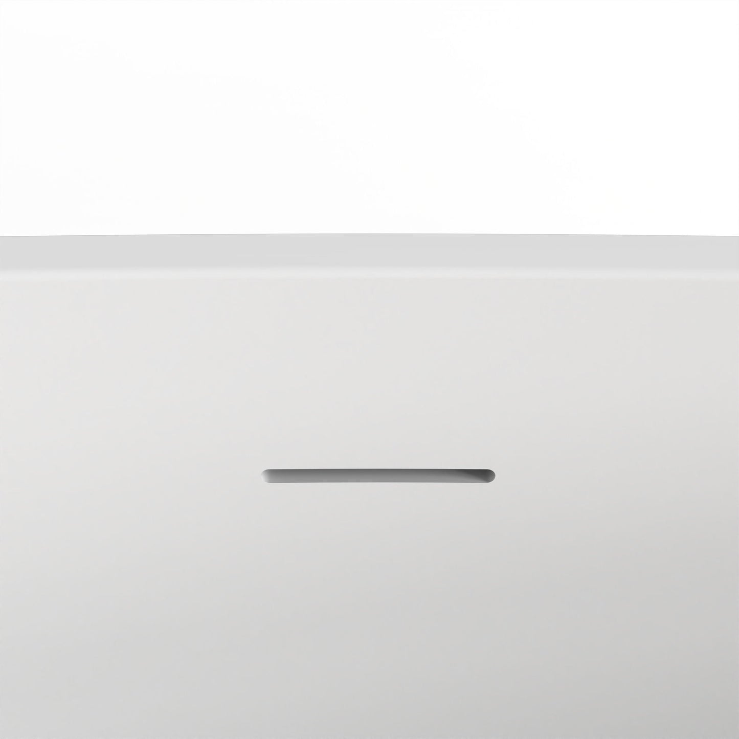 Solid Surface Soaking Freestanding Bathtub For Bathroom - Matte White
