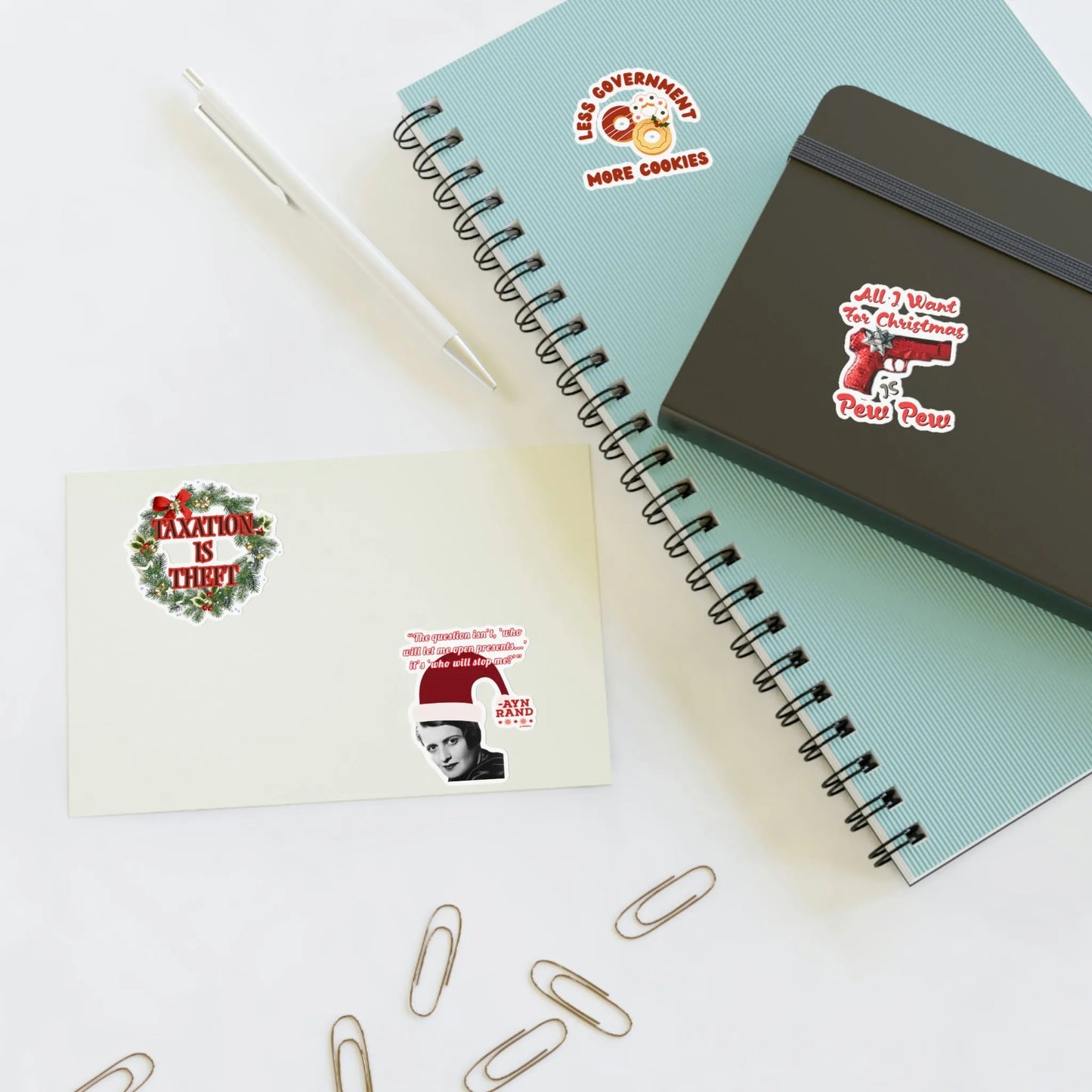 Holiday Liberty Themed Sticker Sheets - 4LibertyShop.com