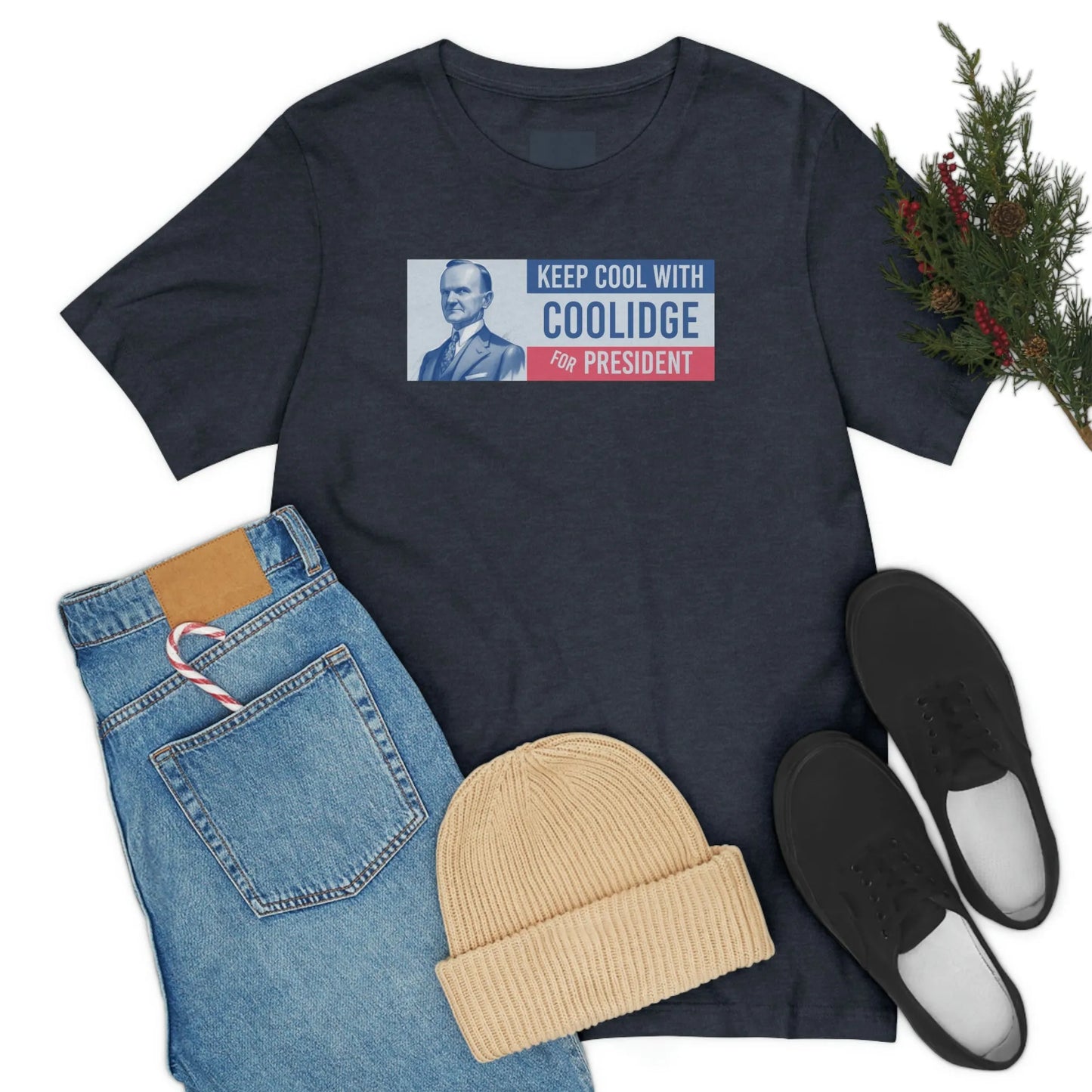 Keep Cool With Coolidge For President Calvin Coolidge T-Shirt