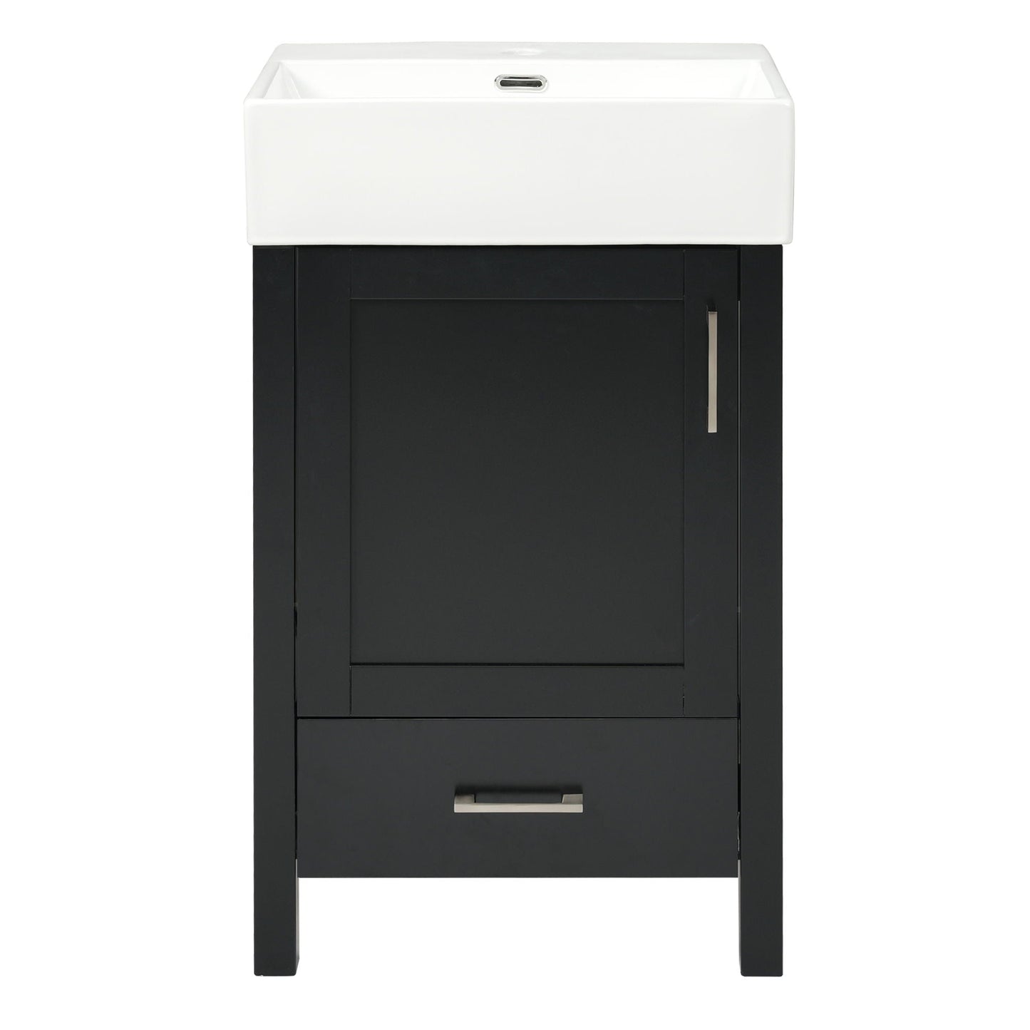 Bathroom Vanity With Sink, Frame And Drawer