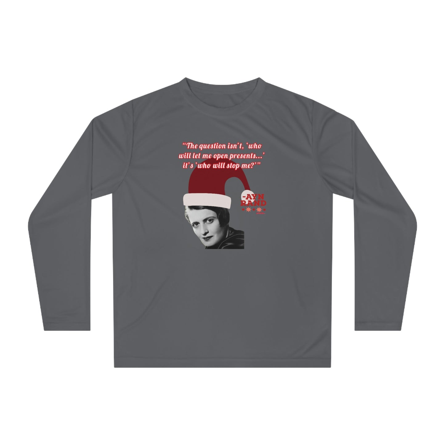 Ayn Rand Christmas Presents Shirt - 4LibertyShop.com