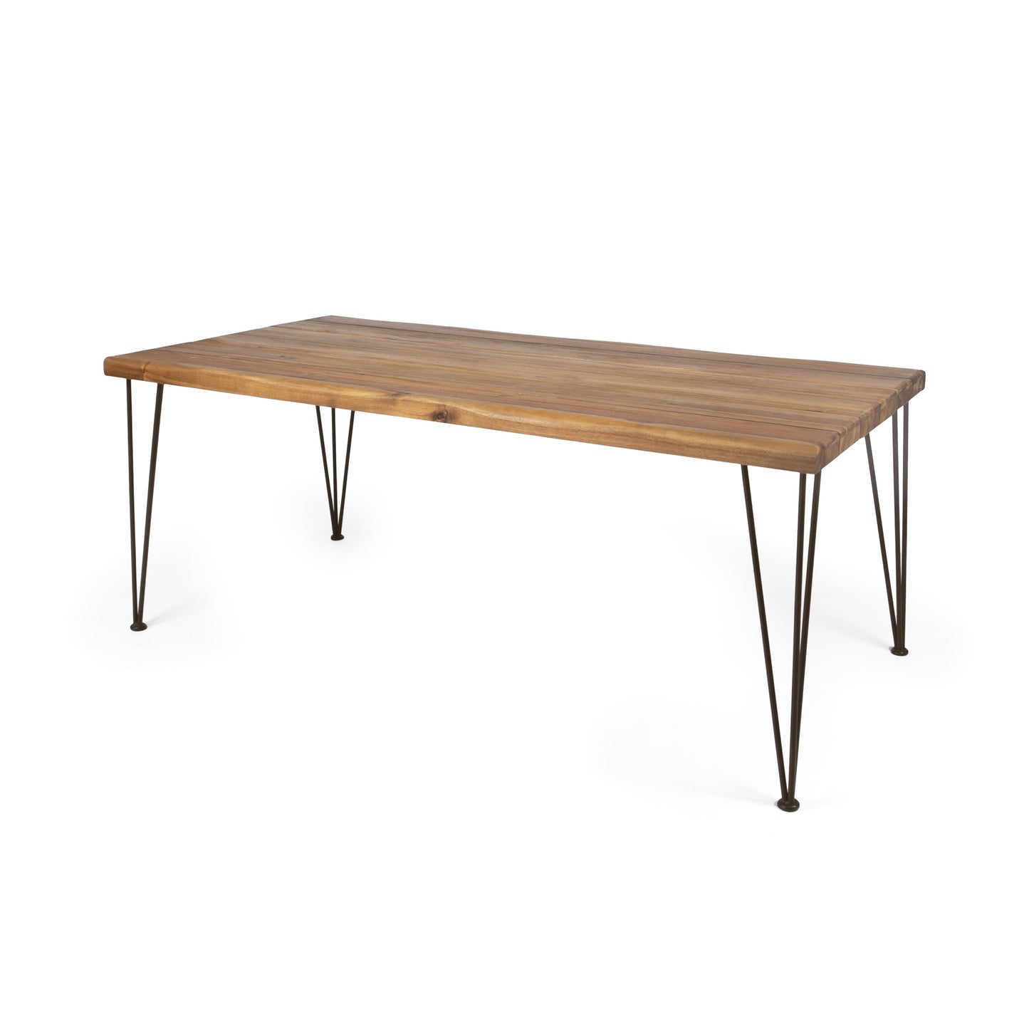 7 Pieces Acacia Wood Outdoor Dining Set