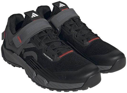 Five Ten Trailcross Mountain Clipless Shoes - Men's Core BLK/Gray Three/Red 10.5