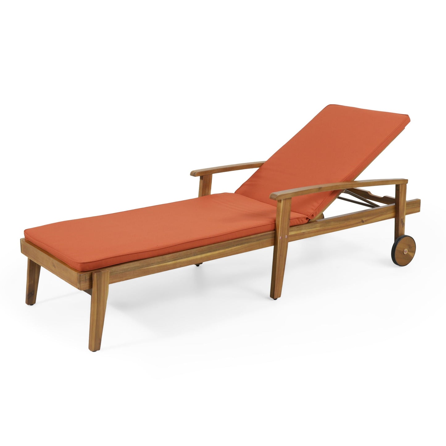 Jason Chaise Lounge Adjustable Acacia Wood Outdoor Furniture