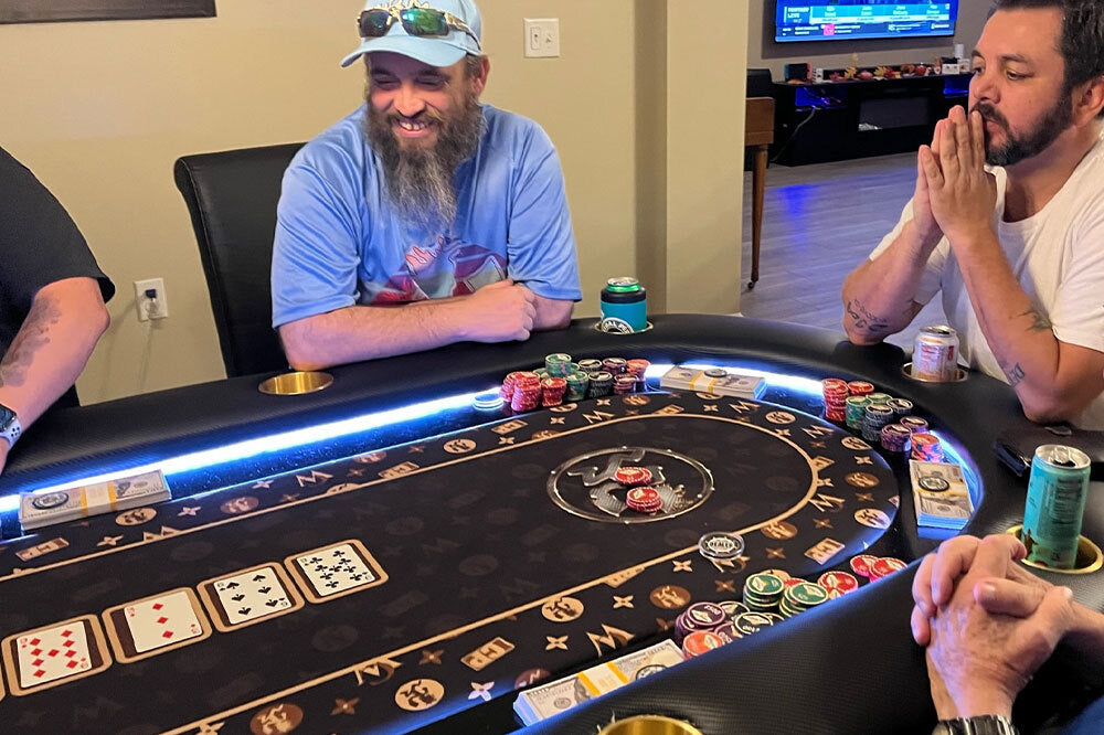 BBO Elite Alpha LED Poker Table