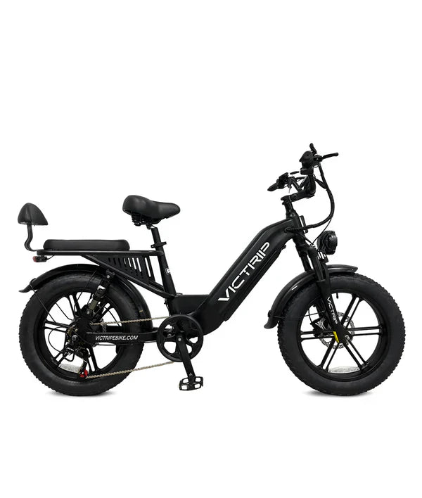 Victrip Mimas Torque Sensor Step Thru EBike with Rack and Fender