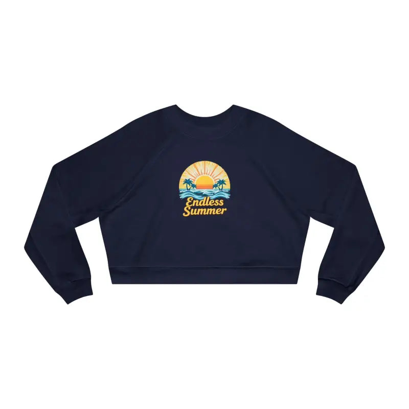 Ocean State Styles Sweatshirt Women Endless Summer Cropped