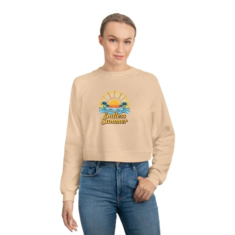 Ocean State Styles Sweatshirt Women Endless Summer Cropped
