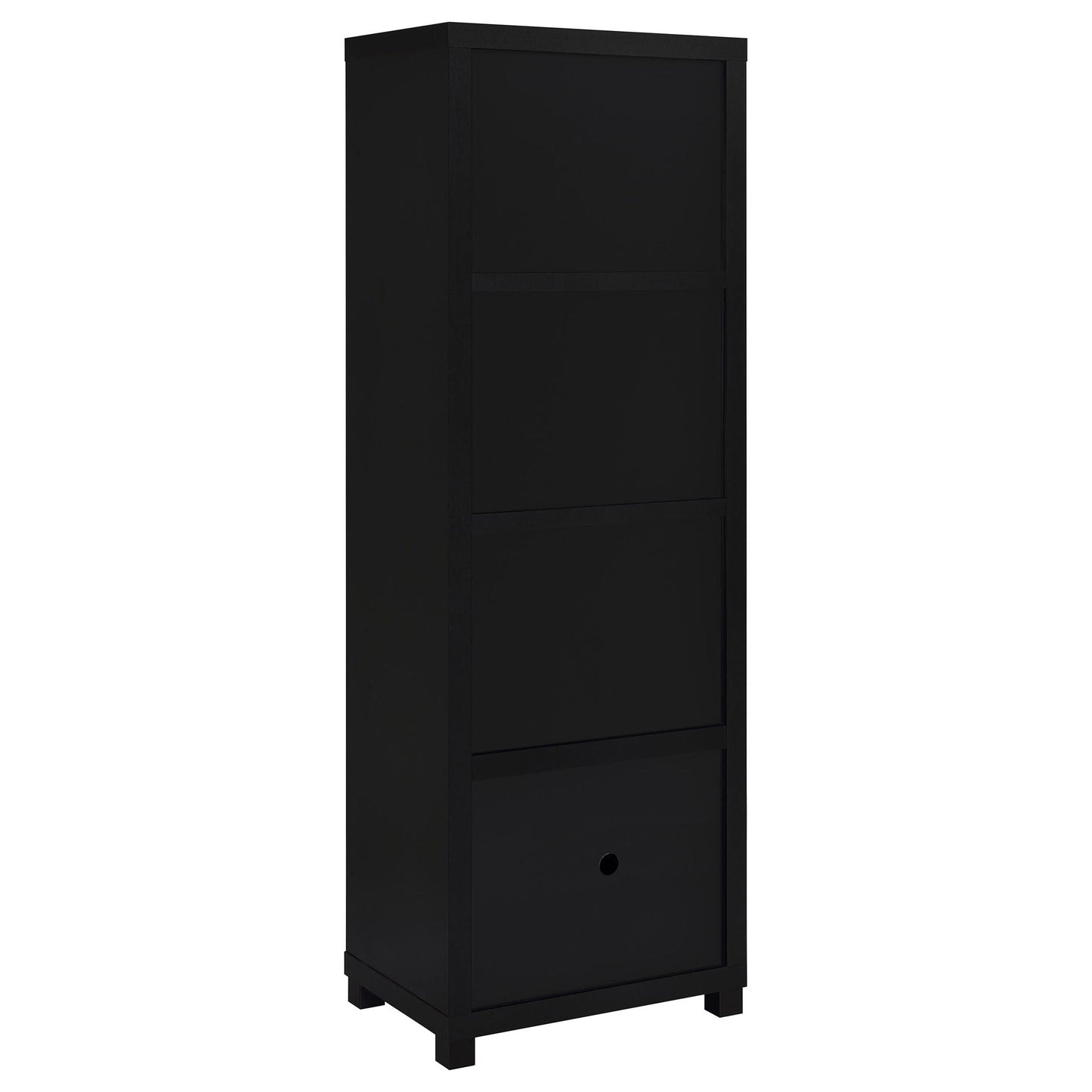 Arnaud - 3 Piece TV Stand Set With Storage - Black