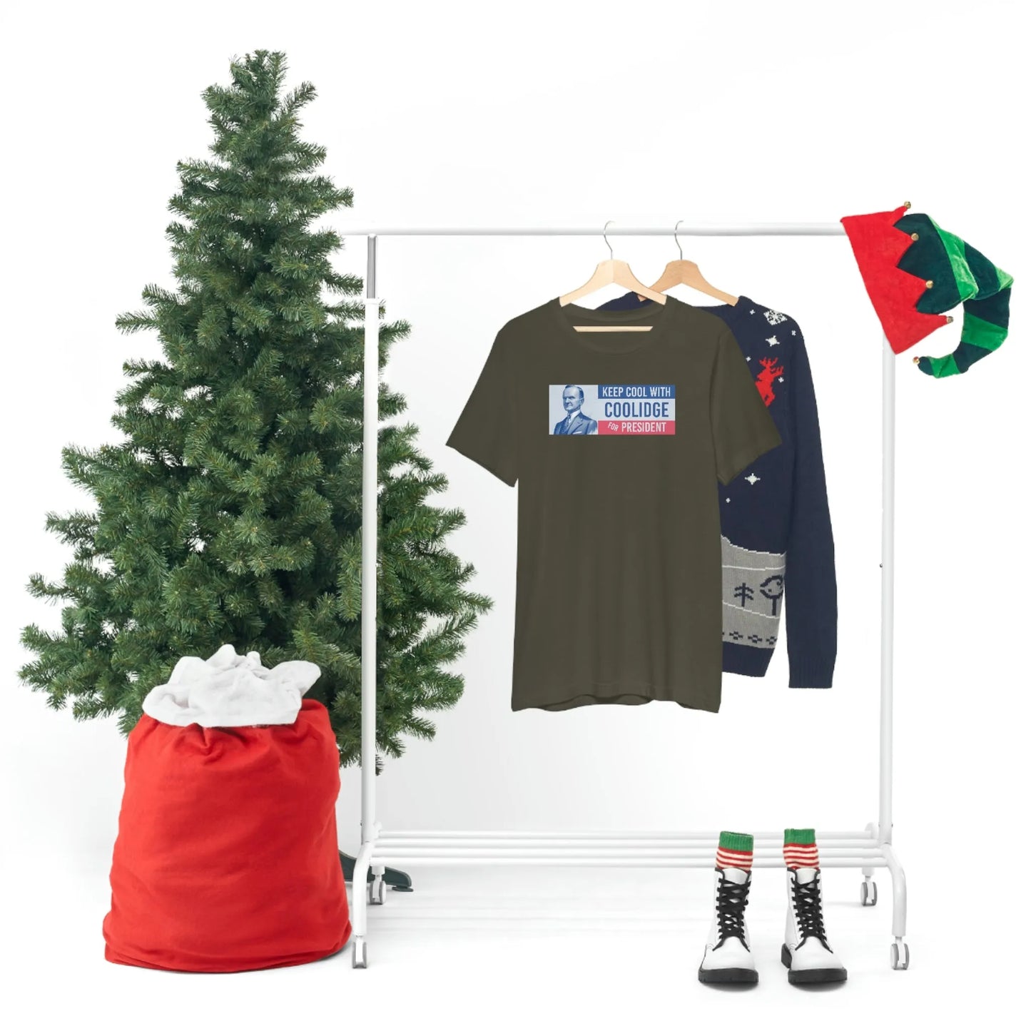 Keep Cool With Coolidge For President Calvin Coolidge T-Shirt