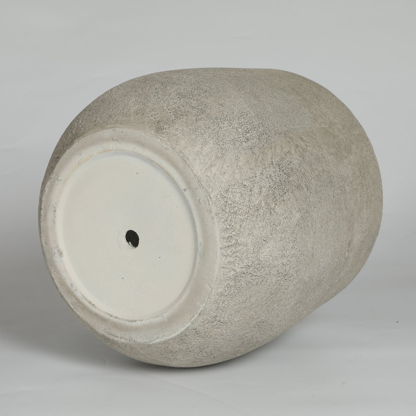 Round Concrete Planter Set of 2 - Antique Grey