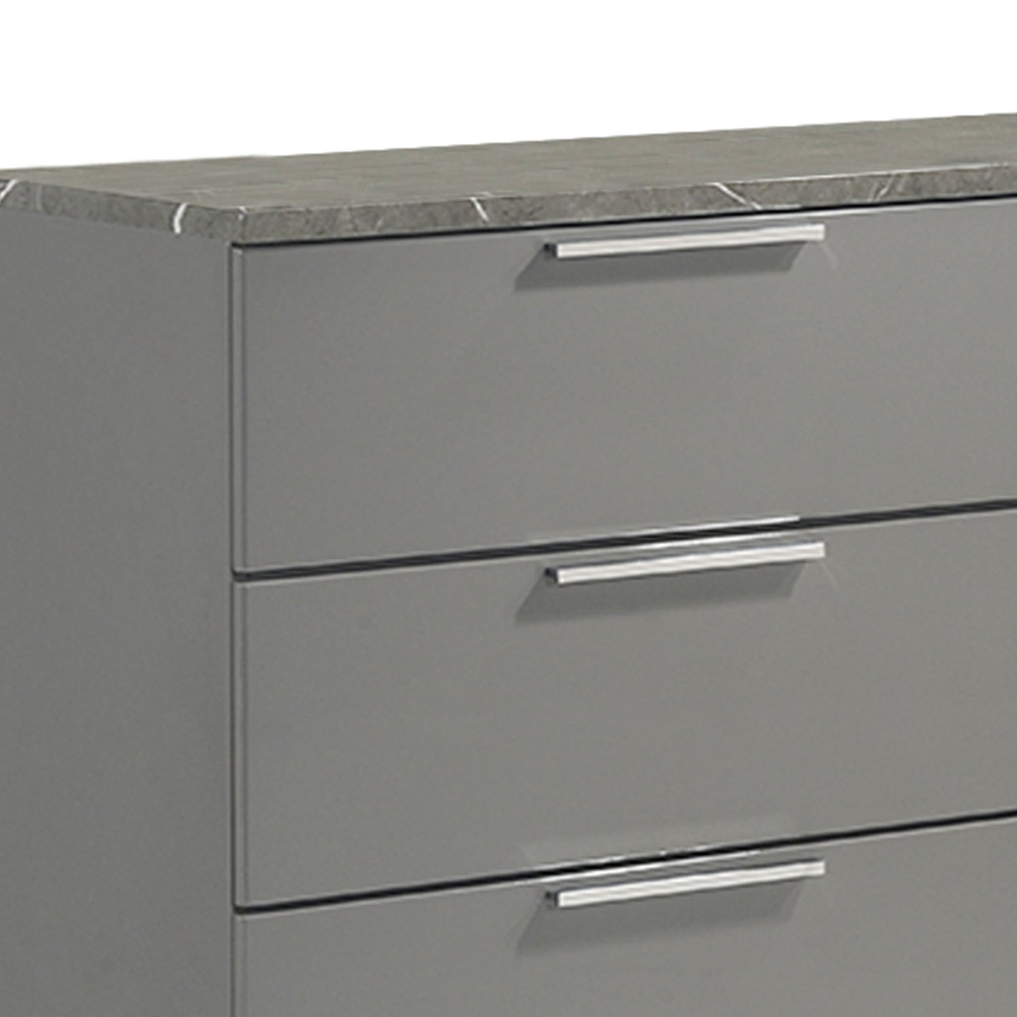 Elara - Dresser With Spacious Drawers - Gray