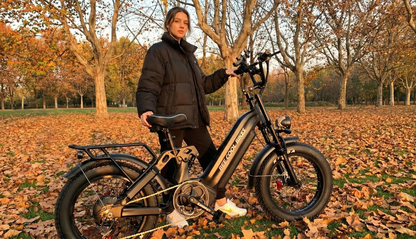Bee Cool Jupiter X1 72V Full Suspension Mountain Ebike