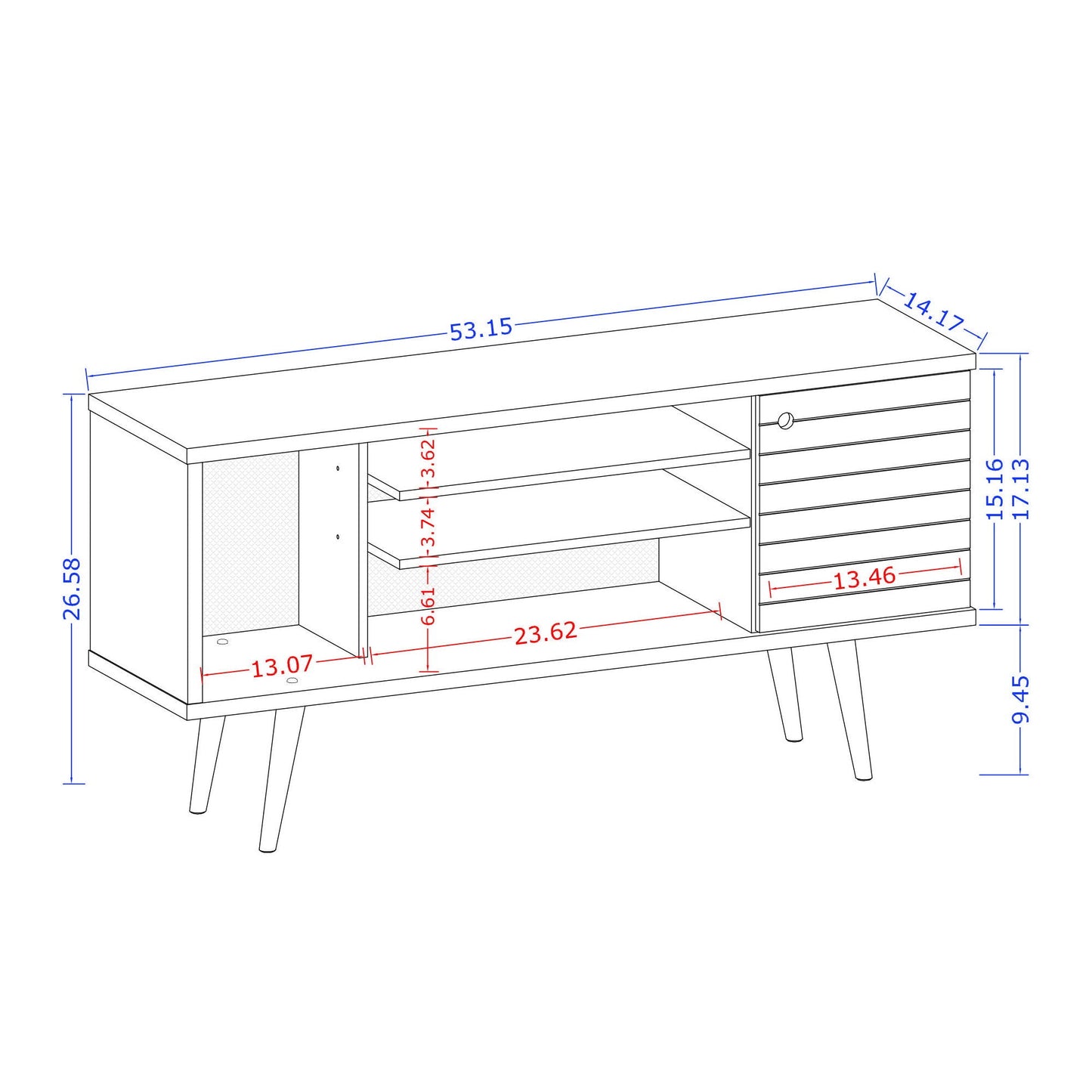 Liberty - Smart Storage Design TV Stand