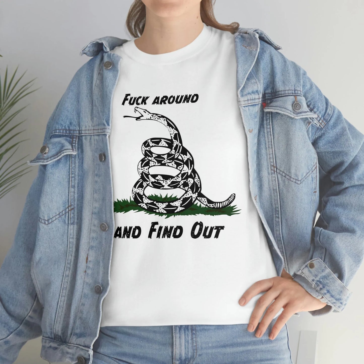 Walton & Johnson: FAFO Gadsden T-Shirt - 4LibertyShop.com