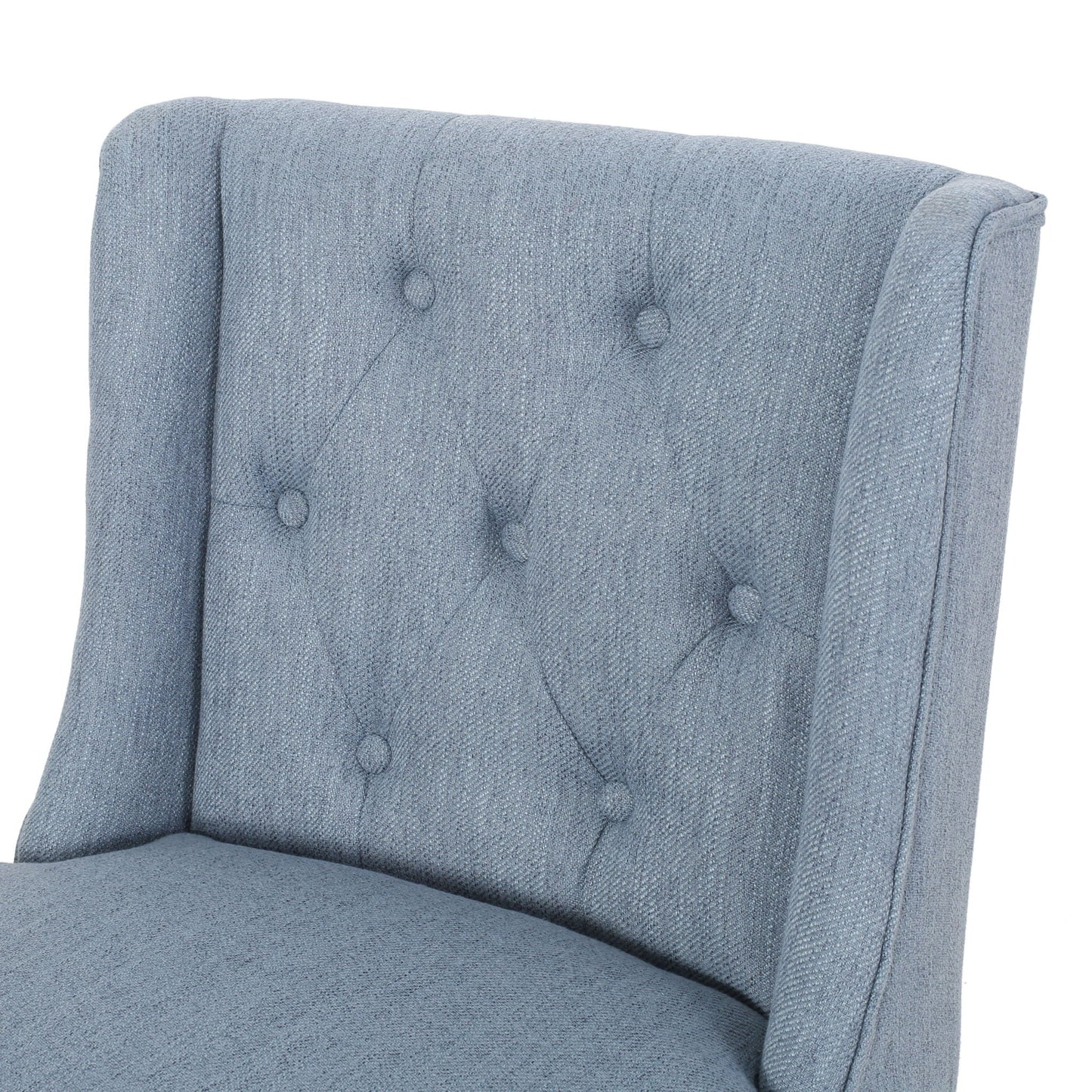 Vienna Contemporary Fabric Tufted & Wingback Counter Stools (Set of 2)