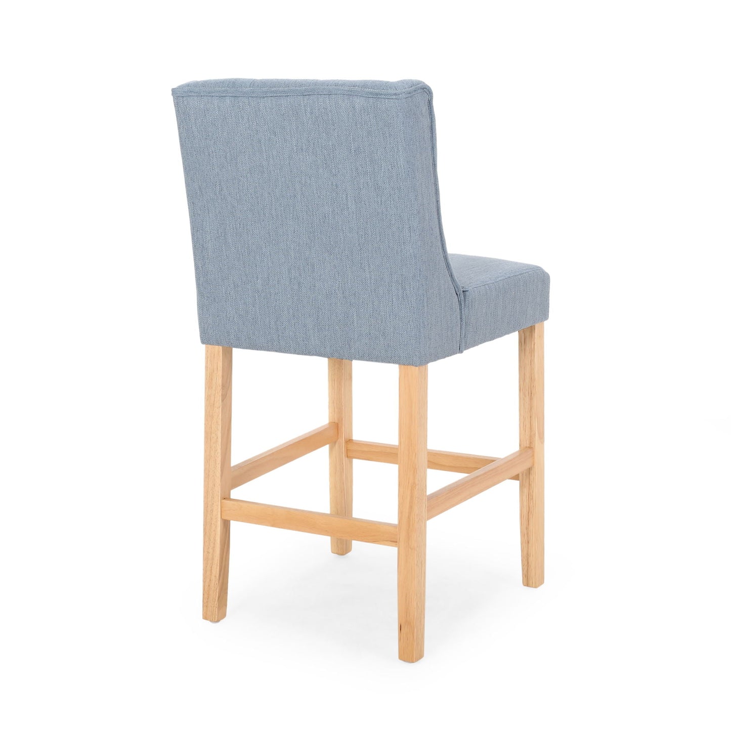 Vienna Contemporary Fabric Tufted & Wingback Counter Stools (Set of 2)