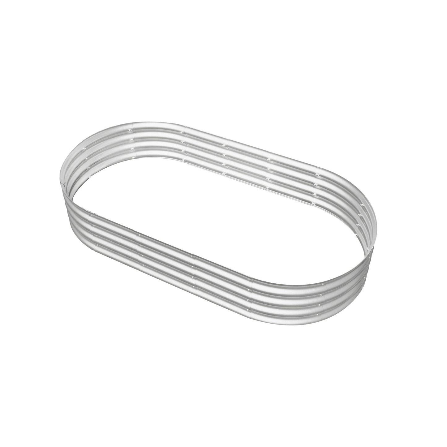 Heavy Duty Galvanized Raised Garden Bed Kit For Vegetables, Flowers & Herbs