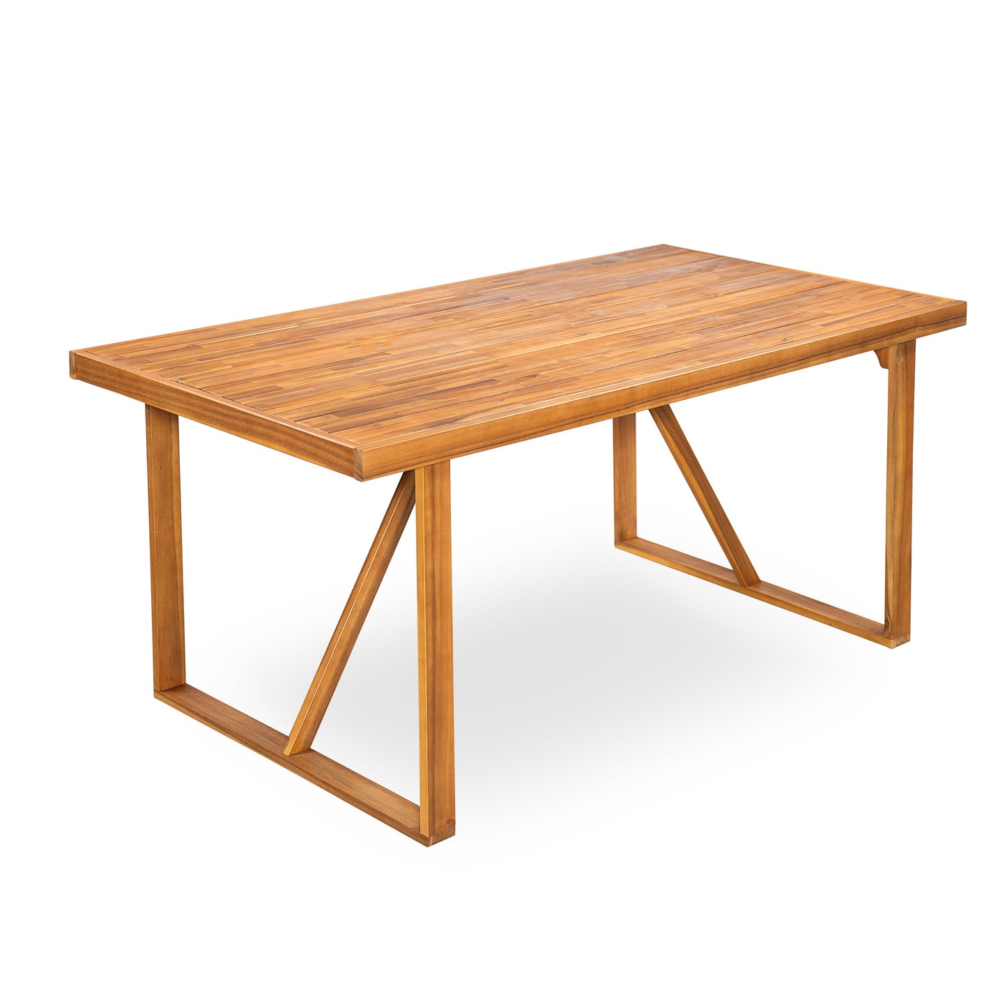 7-Piece Acacia Wood Outdoor Dining Set