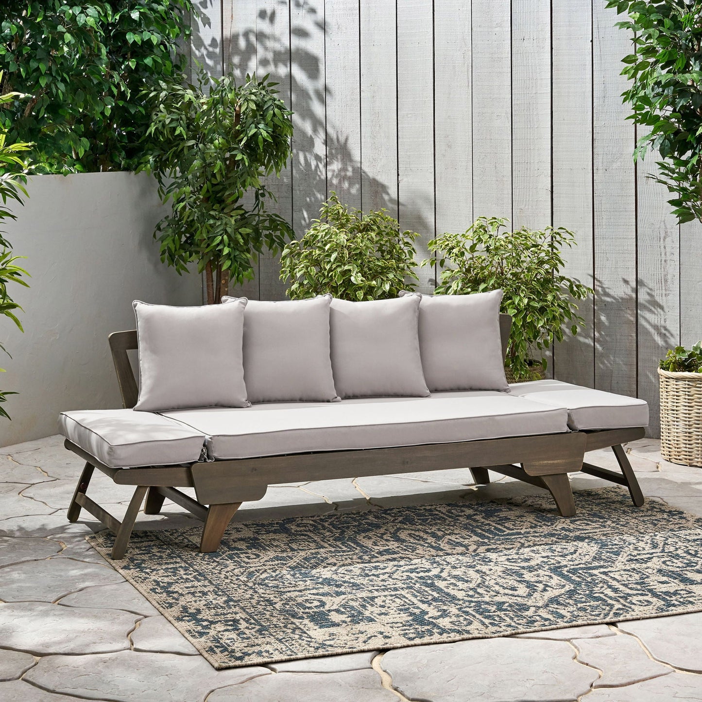 Ottavio Convertible Sofa Daybed With Water Resistant Cushions