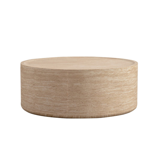 31.5'' Round Coffee Table with Mars Pattern