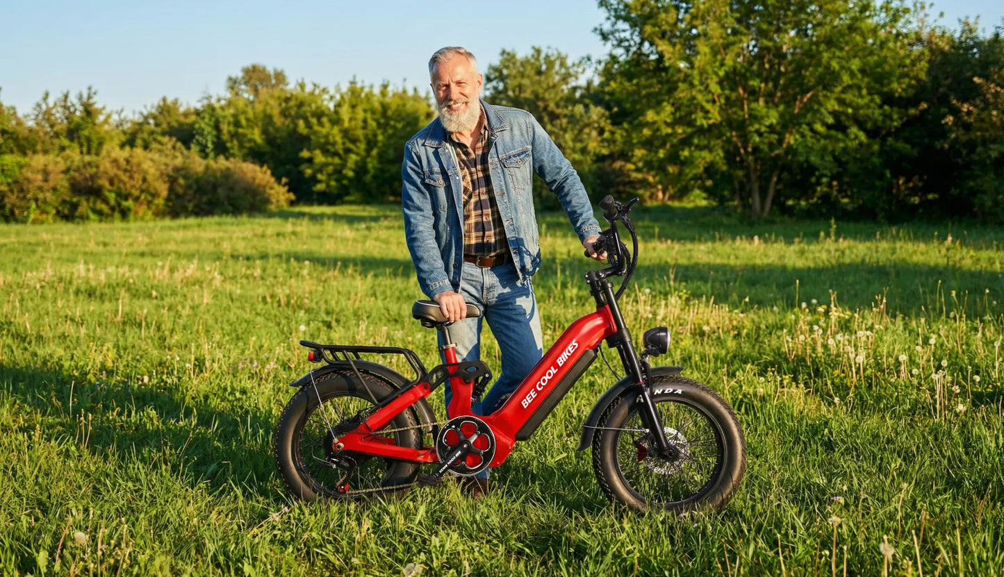 Bee Cool Jupiter X1 72V Full Suspension Mountain Ebike