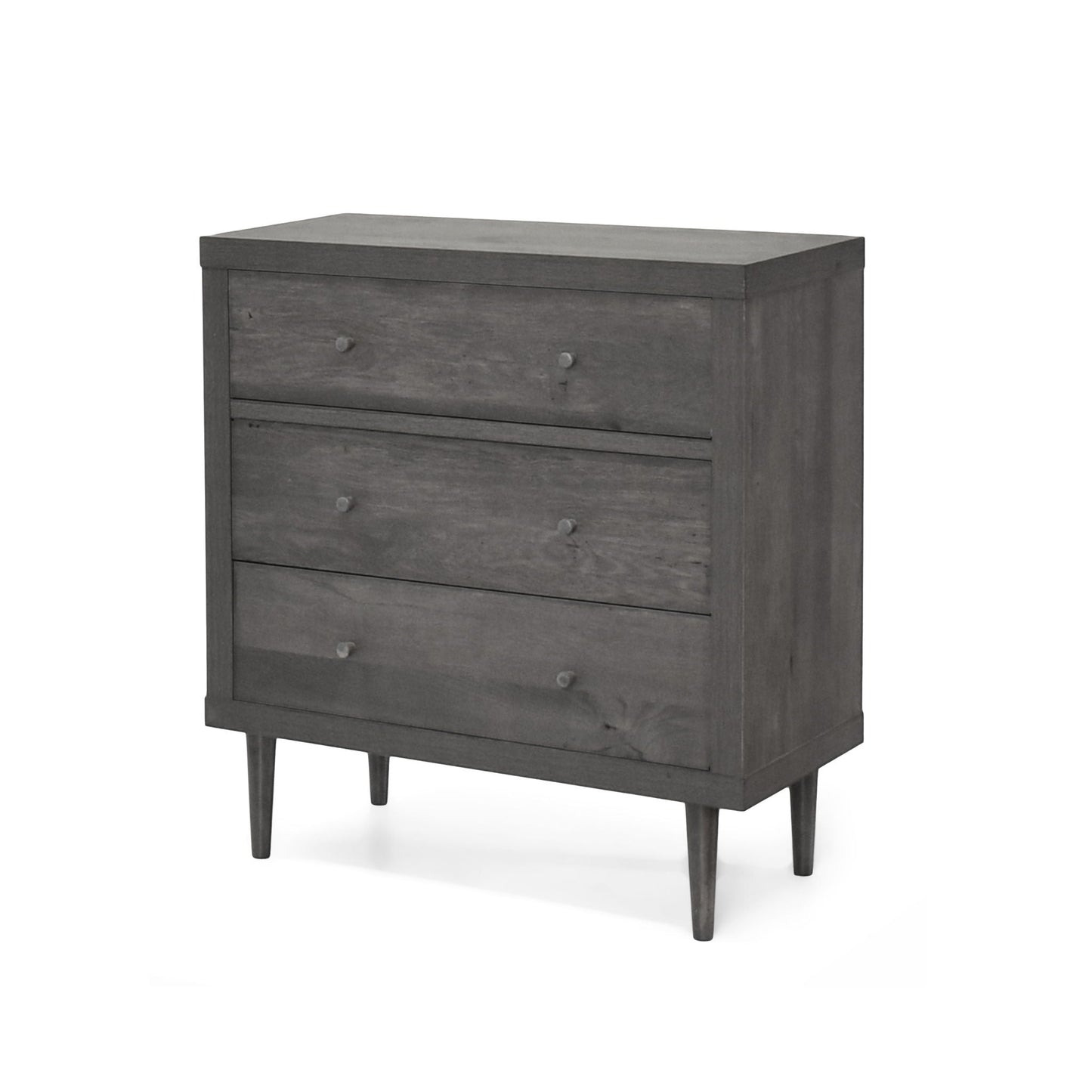 Nystrom Mid Century Modern 3 Drawer Chest