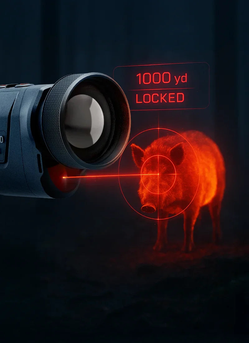ATN BlazeHunter XD LRF 1280x1024 Thermal Monocular - 2-16x, 50mm