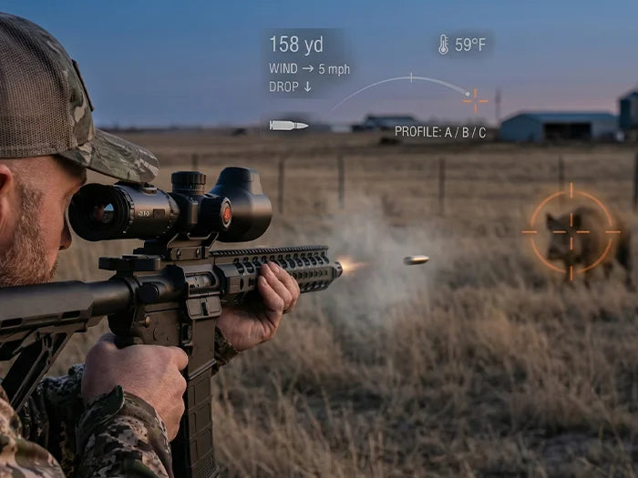 ATN ThOR 6 LRF Elite Thermal Rifle Scope - 640x512, 2-16x